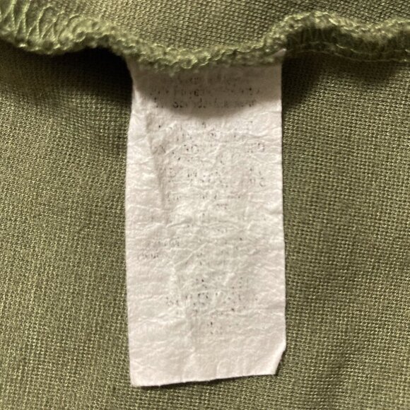 MIKAROSE Olive green stretchy pencil skirt ~ Stretchy elastic waist XS SMALL - Picture 9 of 11